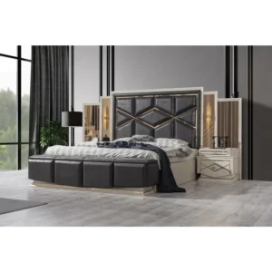 Anatolian Sunburst Deco Bed Frame Turkish - 08VkpX - Image 1