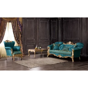 Chateau Elegance Tuxedo Style Sectional - 5CH5SI - Image 1