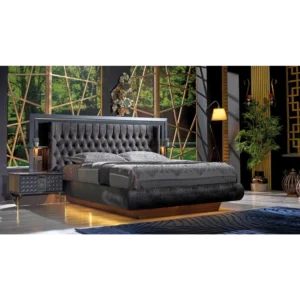 Bosphorus Bridge Polish Wood Bed Turkish - 9kV2K7 - Image 1