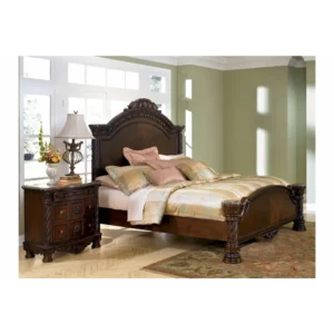 Legacy Heirloom Polish King Bed - KMug2x - Image 1