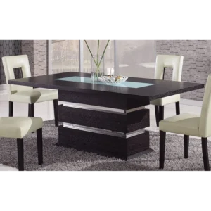 Strata Mixed Material Dining Table - LGOzwL - Image 1