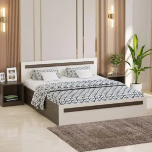 Linia Pure Minimalist Bed Frame Set - LgCm2N - Image 1