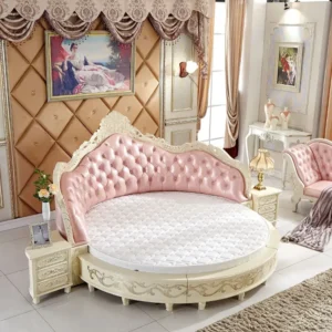 Contemporary Dico Round Bed Set - MLnwV3 - Image 1