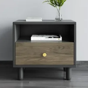 Modern Polish Wood Accent Table - NdElUd - Image 1