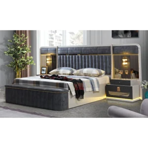 Ottoman Modern Fabricated Bed Frame Turkish - OZ8xwb - Image 1
