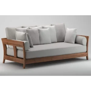 Palisander Wood Accent Sofa - PLwVyn - Image 1