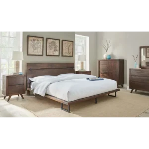 Riviera Grain Polish King Size Bed - PVwm3M - Image 1