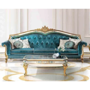 The Milano Luxe Curved Boucle Sofa - Qzfj3a - Image 1