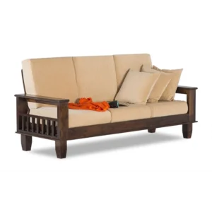 Teakwood Modern Platform Sofa - Vh9rZ0 - Image 1