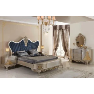 The Savoy Curated Deco King Bed - Wa0NyJ - Image 1