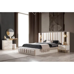 Venetian-Turkish Fusion King Bed Set Turkish - Zb3lA2 - Image 1