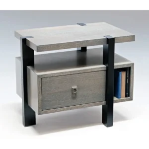 Elegant Polish Wood Nightstand - b59MBn - Image 1