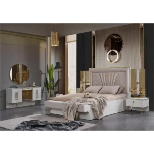 Grand Bazaar Geometric King Bed Turkish - heZnU6 - Image 1