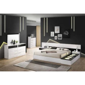 Prisma Geometric King Bed Frame - rsnZ3k - Image 1