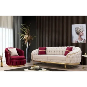 Topkapi Ornate Wood Frame Sofa - yzKVse - Image 1