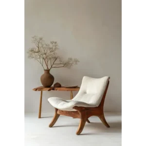 Cascade Carved Bedside Armchair - lvnQvC - Image 1
