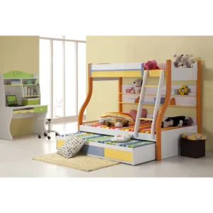 Aura Modern Twin-Over-Twin Bunk Bed - pqqD3H - Image 1