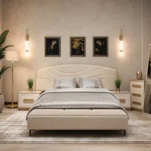 Modern style bed set - TcfED8 - Image 1