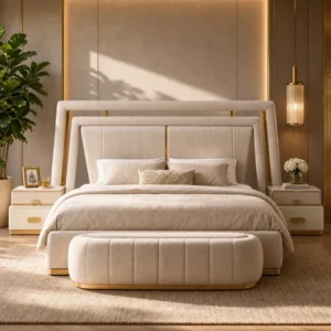 The Aurelia Ribbed Luxury Bed - WPvbJq - Image 1