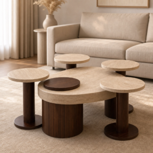 Wooden Centre Table - TX9vm3 - Image 1